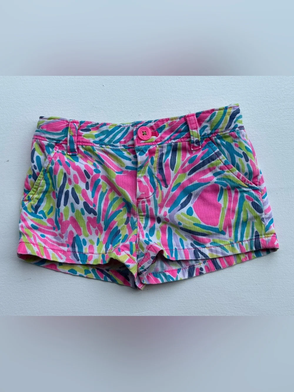 Lilly Pulitzer Girls Colorful Shorts size 4
